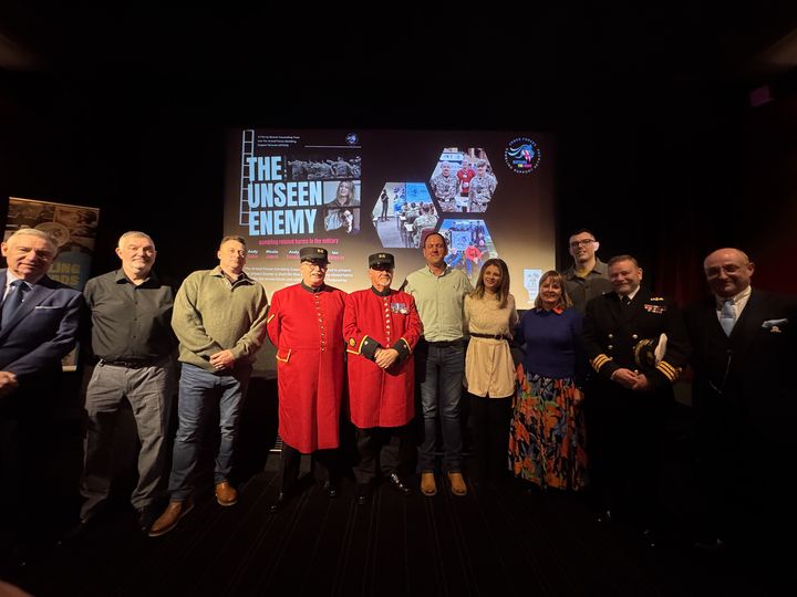 The premiere of The Unseen Enemy